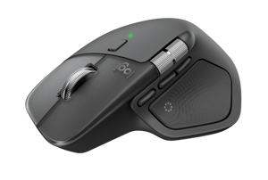 Logitech MX Master 4 Belaidė pelė RF Wireless + Bluetooth, 8000 DPI, Graphite
