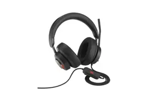Kensington H2000 USB-C Over-Ear Headset, Wired, Office/Call center, 20 - 20000 Hz, 190 g, Headset, Black