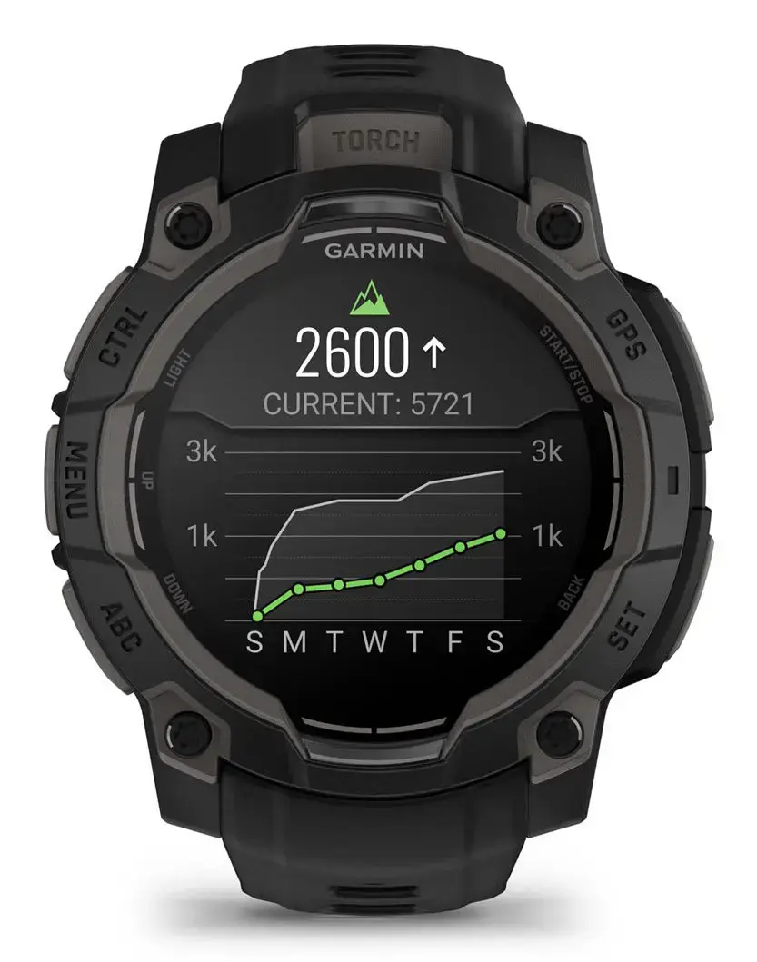 SMARTWATCH INSTINCT 3 AMOLED/BLACK/BLK 010-02936-00 GARMIN