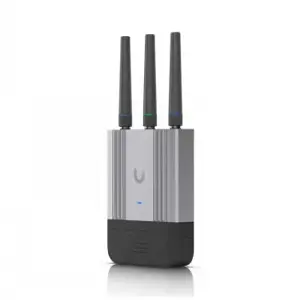 UBIQUITI COMPACT, RUGGEDIZED, AND CARRIER UNLOCKED LTE CAT 4 MOBILE WIFI ROUTER DESIGNED FOR INDOOR/OUTDOOR IOT APPLICATIONS.
