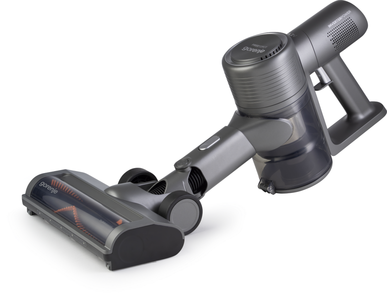 Gorenje SVC252420FFA | Vacuum Cleaner | Cordless operating | Stick/handheld | 300 W | 25.2 V | Operating time (max) 60 min | Anthracite