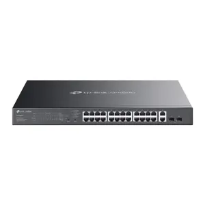 Switch TP-LINK Omada SG2428P Type L2+ 24x10Base-T / 100Base-TX / 1000Base-T 2xSFP+ 2xRJ45 384 Watts…