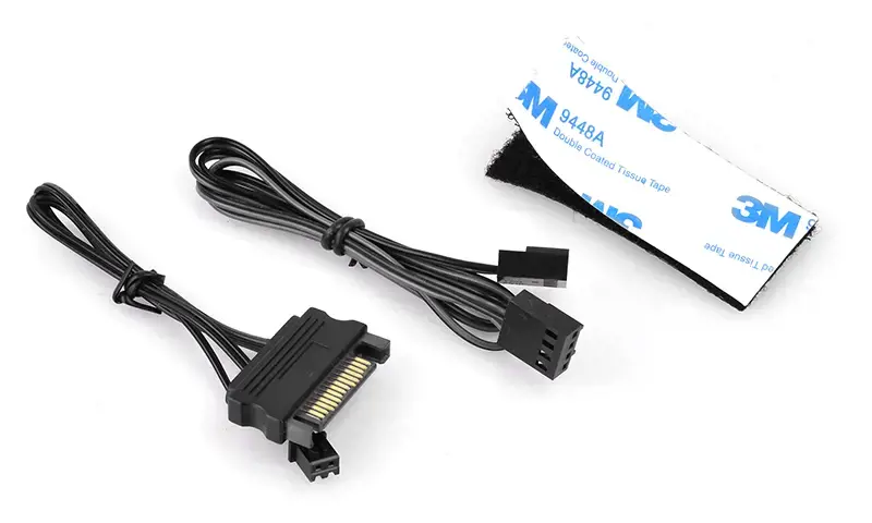 DeepCool FH-10, Ventiliatoriaus valdiklis, Juodas, 4 kontaktų, Ventiliatorius, 80 mm, 46 mm