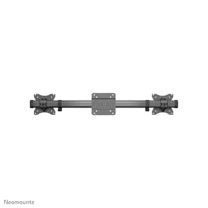 "Neomounts by Newstar" dvigubas skersinis, 10 kg, 25,4 cm (10"), 68,6 cm (27"), 75 x 75 mm, 100 x 100 mm, juodas