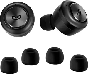 Platinet belaidės ausinės Sport PM1085, juodos spalvos