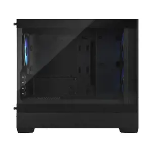 FRACTAL DESIGN "Pop Mini Air RGB" juodas TG skaidrus atspalvis