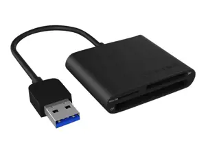 ICYBOX IB-CR301-U3 IcyBox Išorinis kortelių skaitytuvas USB 3.0, CF, SD, microSD