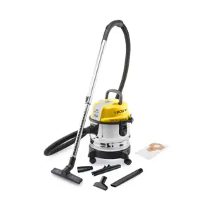Vacuum Cleaner | Fachmann 4211 90000 | ETA Bag/Bagless | Power 1200 W | Wet suction | Black/Yellow | Dust capacity 15 L