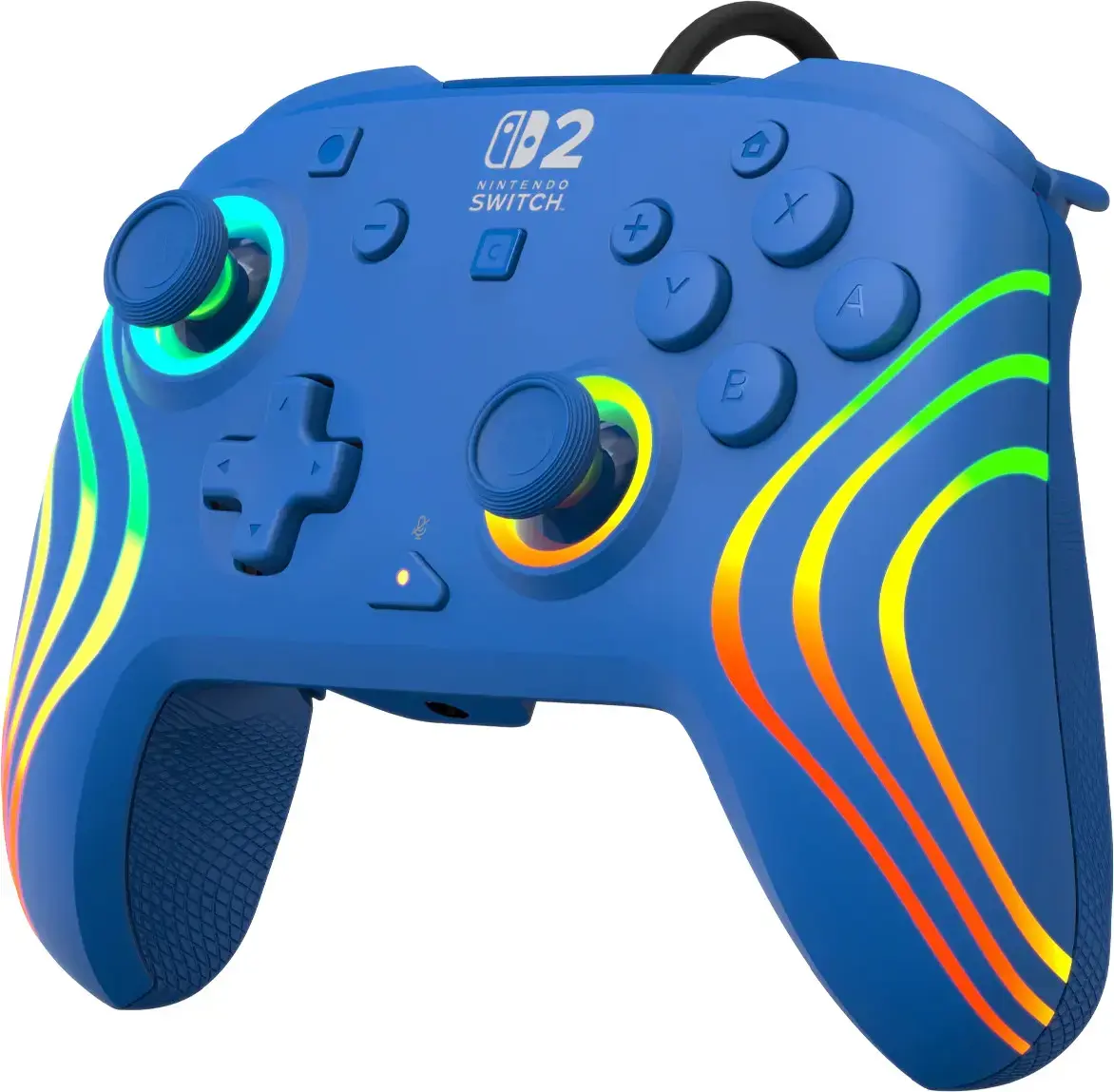 Turtle Beach wired controller Afterglow Wave Nintendo Switch 2, blue