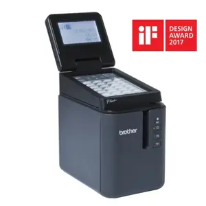 Brother PT-P950NW, TZe, terminio perdavimo, 360 x 360 DPI, 60 mm/s, laidinis ir belaidis, juodas