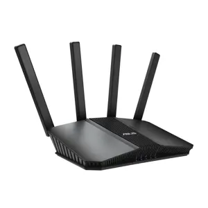 Wireless Router ASUS Wi-Fi 7 (802.11be) Data speed 3600 Mbit/s Ethernet WAN Yes WAN connection type RJ-45 Ethernet LAN Yes 5xLAN ports RT-BE55