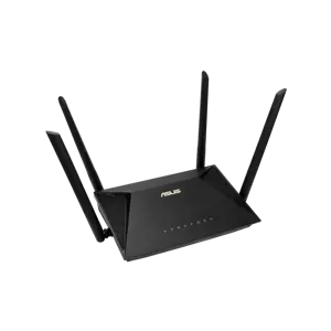 ASUS RT-AX53U, "Wi-Fi 6" (802.11ax), dviejų dažnių (2,4 GHz / 5 GHz), Ethernet LAN, 3G, juodas, stalinis maršrutizatorius