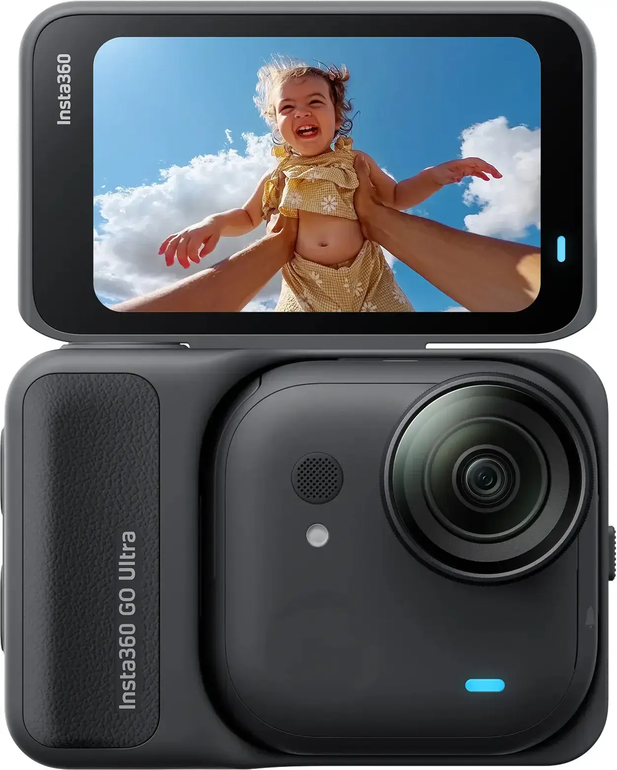 Insta360 GO Ultra Standard Black action sports camera 4K Ultra HD 25.4 / 1.28 mm (1 / 1.28") Wi-Fi 52.9 g