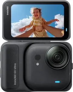 Insta360 GO Ultra Standard Black action sports camera 4K Ultra HD 25.4 / 1.28 mm (1 / 1.28") Wi-Fi …