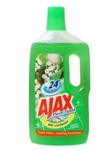 Universalus valiklis Ajax Floral Fiesta, skystas, lauko gėlių kvapo, žalias, 1l