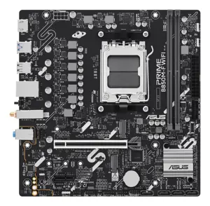 Mainboard ASUS AMD B850 Socket AM5 micro ATX RAM DDR5-SDRAM 2xSlots Wi-Fi Yes Bluetooth Yes 2xNumbe…