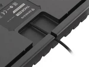 "Genesis THOR 303 TKL", mechaninė žaidimų klaviatūra, RGB LED apšvietimas, JAV, juoda, laidinė, A tipo USB