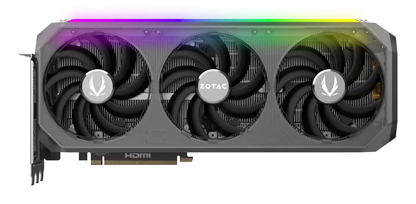 Vaizdo plokštė ZOTAC GeForce RTX 5080 16 GB, GDDR7, 256 bitai, ZT-B50800B-10P