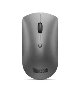 "Lenovo ThinkBook", dvipusis, optinis, "Bluetooth", 2400 DPI, pilkas