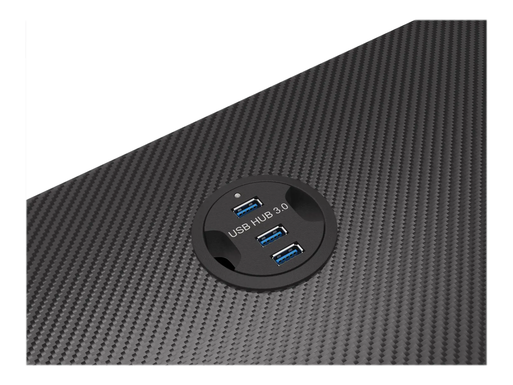 Žaidimų stalas Natec Genesis Holm 200 RGB, Juoda