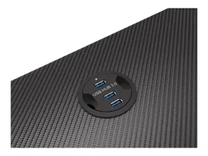 Žaidimų stalas Natec Genesis Holm 200 RGB, Juoda