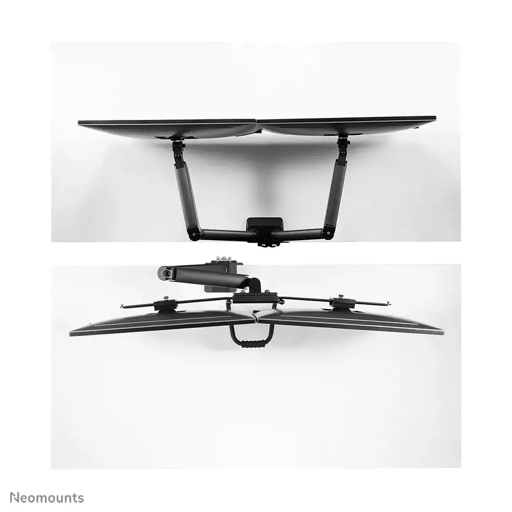 "Neomounts by Newstar" monitoriaus laikiklis ant stalo, tvirtinimas per stalą, 8 kg, 43,2 cm (17"), 81,3 cm (32"), 100 x 100 mm, juodas