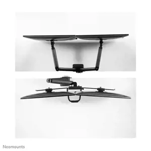"Neomounts by Newstar" monitoriaus laikiklis ant stalo, tvirtinimas per stalą, 8 kg, 43,2 cm (17"), 81,3 cm (32"), 100 x 100 mm, juodas
