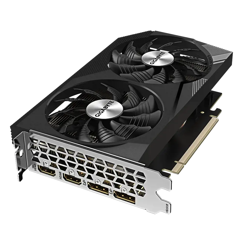 Vaizdo plokštė GIGABYTE GeForce RTX 3050 8 GB, GDDR6, GV-N3050WF2OCV2-8GD