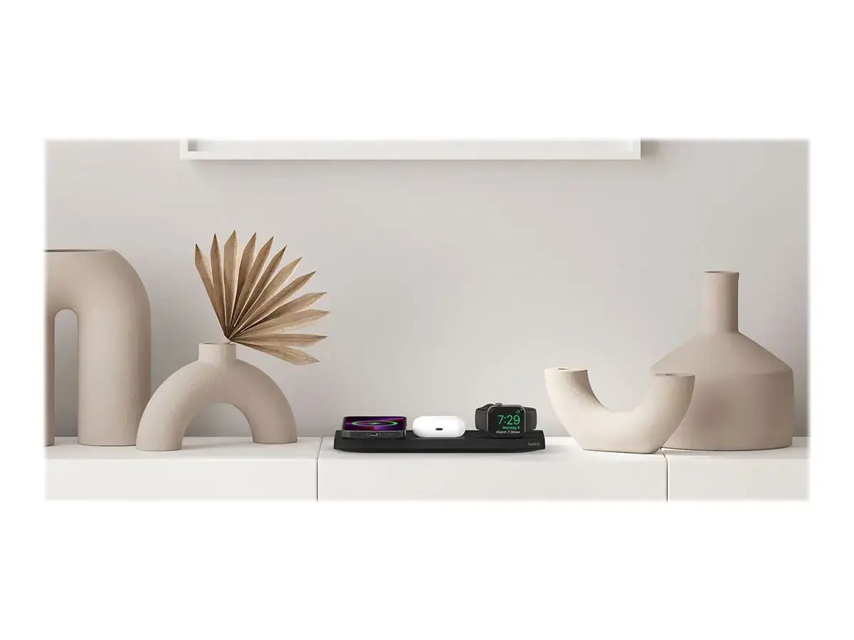 "Belkin BOOST↑CHARGE PRO", vidinis, belaidis įkrovimas, juodas