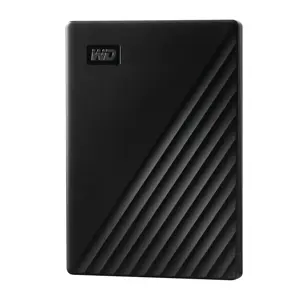 "WD My Passport" 4 TB nešiojamasis kietasis diskas USB3.0 USB2.0 suderinamas su USB2.0, juodas Mažm…