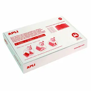 Knygų dėklas Apli 22 x 53 cm 0,13 mm Skaidrus PVC 100 vnt.