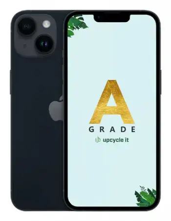 UPCYCLE IT APPLE IPHONE 14 6,1", 128GB, MIDNIGHT, MPUF3, A-GRADE