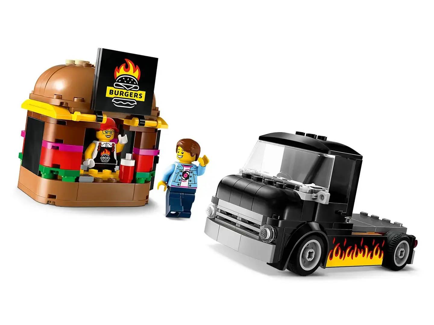 LEGO CITY 60404 BURGER TRUCK