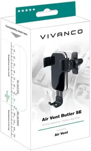 "Vivanco" automobilinis telefono laikiklis "Air Vent Butler SE" (63259)