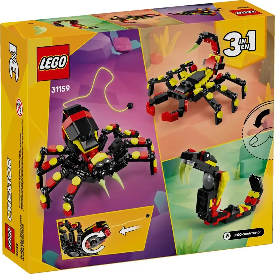 LEGO CREATOR 3 IN 1 31159 Surprising Spider