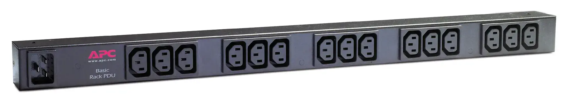APC Basic Rack PDU AP9572, Basic, 0U, Vertical, Black, 15 AC outlet(s), C13 coupler