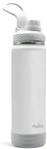 PURO Outdoor - 750 ml nerūdijančio plieno termo gertuvė (šviesiai pilkas)