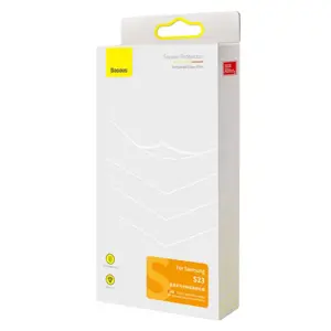 Grūdinto stiklo "Baseus" ekrano apsauga, skirta "Samsung S23