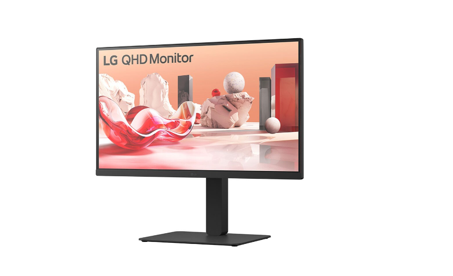 LG DESKTOP MONITOR 27BA75QB 27” QHD IPS MONITOR, USB-C WITH DAISY CHAIN