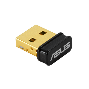 ASUS USB-BT600, Wireless, USB, Bluetooth, 1.5 Mbit/s, Black, Gold