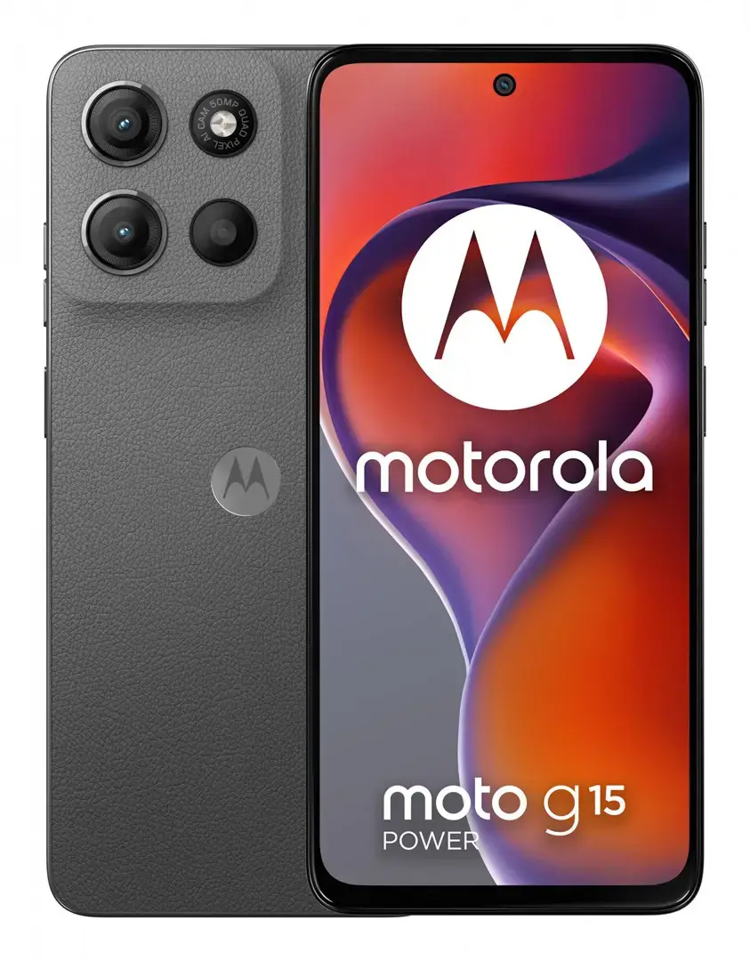 Motorola moto g15 power 17.1 cm (6.72") Dual SIM Android 15 4G USB Type-C 8 GB 256 GB 6000 mAh Grey