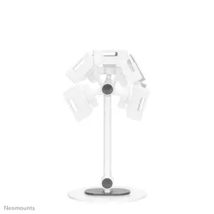 "Neomounts by Newstar" planšetinio kompiuterio stovas, Mobilusis telefonas/išmanusis telefonas, Planšetinis kompiuteris/UMPC, Pasyvus laikiklis, Stalas, Baltas