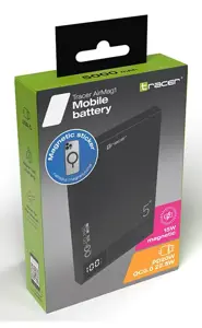 Tracer AirMag1 Lithium Polymer (LiPo) 5000 mAh Wireless charging Black