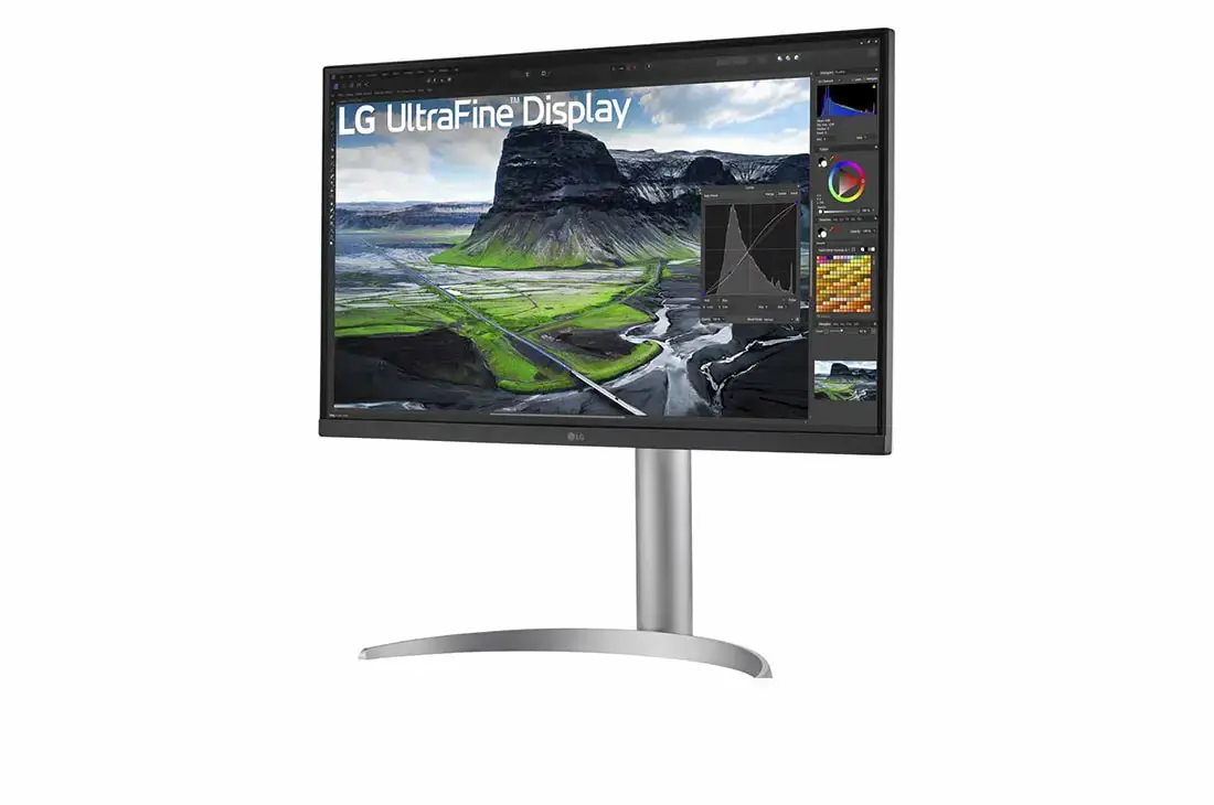 LG 27UQ850V-W, 68.6 cm (27"), 3840 x 2160 pixels, 4K Ultra HD, LCD, 5 ms, White