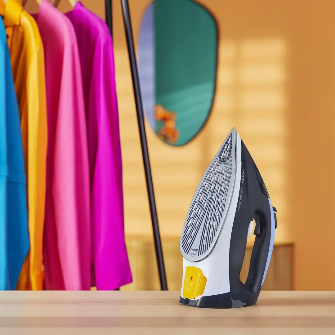 "Philips" 7000 serijos DST7030/20, sausas ir garų lygintuvas, "SteamGlide Plus" padas, 2 m, 250 g/min, mėlynas, 50 g/min