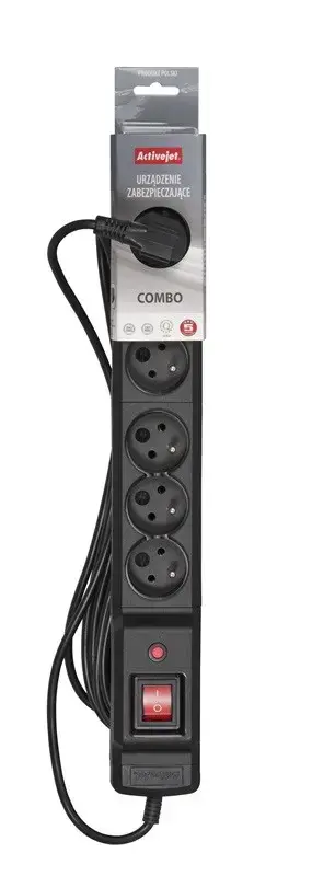 Activejet COMBO 6GN 1,5M maitinimo juosta su laidu