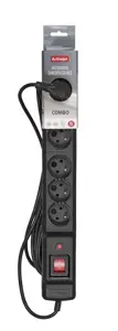 Activejet COMBO 6GN 1,5M maitinimo juosta su laidu