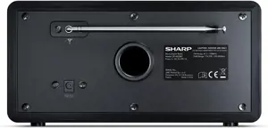 Sharp DR-450, asmeninis, skaitmeninis, DAB, DAB+, FM, 87,5 - 108 MHz, 174,928 - 239,2 MHz, 3 W