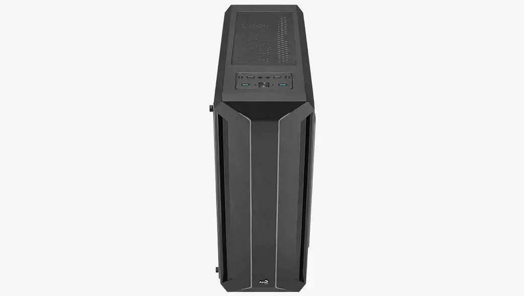 "Aerocool Skyline ARGB", asmeninis kompiuteris, juodas, ATX, micro ATX, Mini-ITX, ABS, SPCC, 15,5 cm, 38 cm