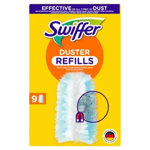 Dulkių šluotelė SWIFFER, papildymas, 9vnt